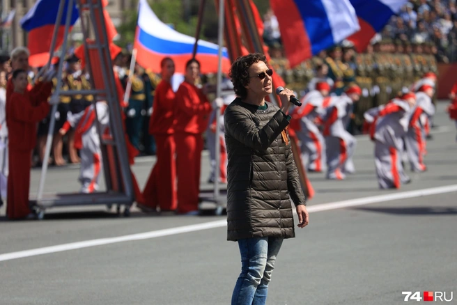 Юлия Чичерина тоже выступила на площади | Источник: Наталья Лапцевич