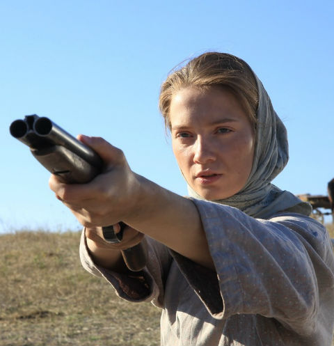 Мария Луговая научилась стрелять перед съемками