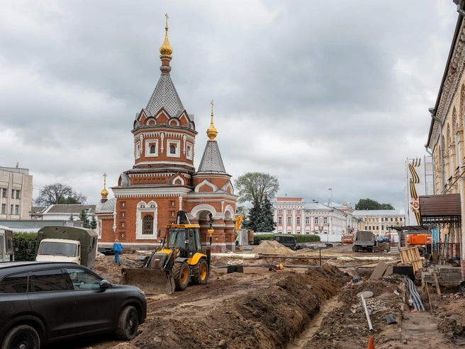 Попасть к часовне Александра Невского сейчас практически невозможно | Источник: Александр Куренной / 76.RU