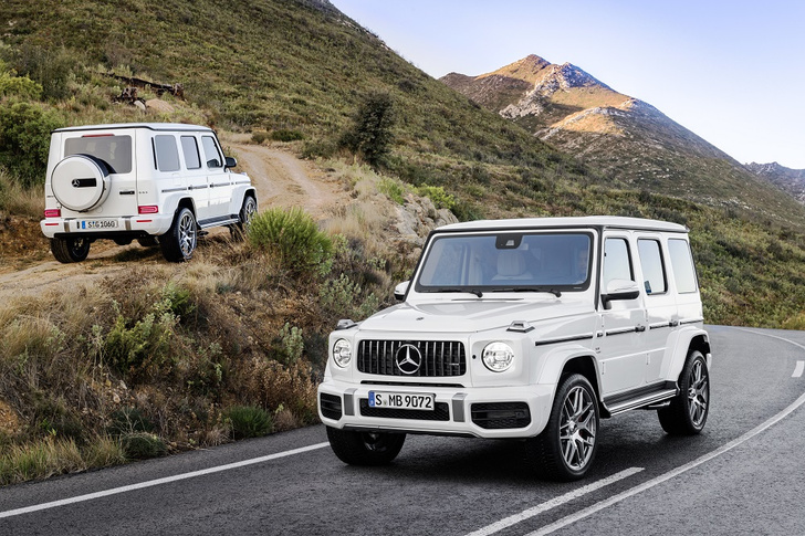 Фото №1 - Новый Mercedes-AMG G 63 умеет забираться на скалы