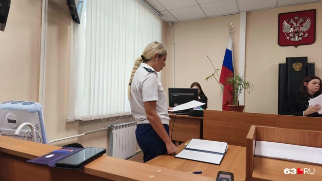 Прокурор уже поучаствовал в прениях | Источник: Илья Овсянников / 63.RU