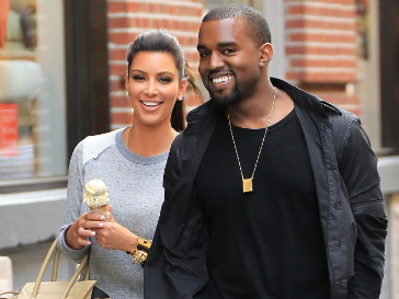 Канье Уэст (Kanye West) и Ким Кардашьян (Kim Kardashian) провели целые выходные вместе