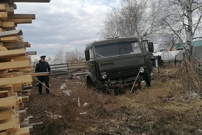 В таком виде КАМАЗ попытались передать Анастасии | Источник: предоставлено Анастасией Шикера