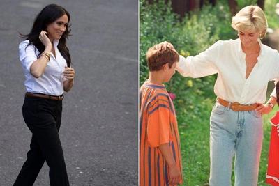 Меган Маркл обвиняют в расчёте и цинизме из-за линии одежды в стиле Дианы