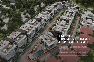 В Сочи у резиденции достраивают 21 корпус апартаментов