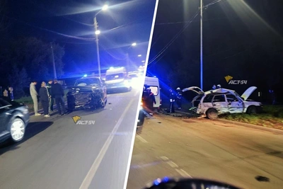 В Новосибирске погиб водитель Toyota Corolla