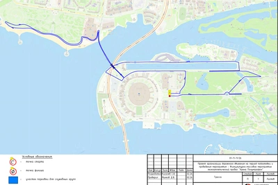 Дороги Петербурга перекроют на три дня для бегунов
