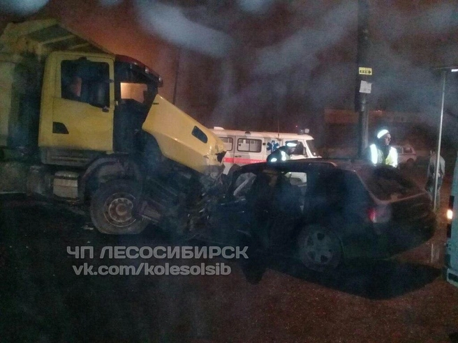 Авария произошла сегодня ночью | ngs24.ru