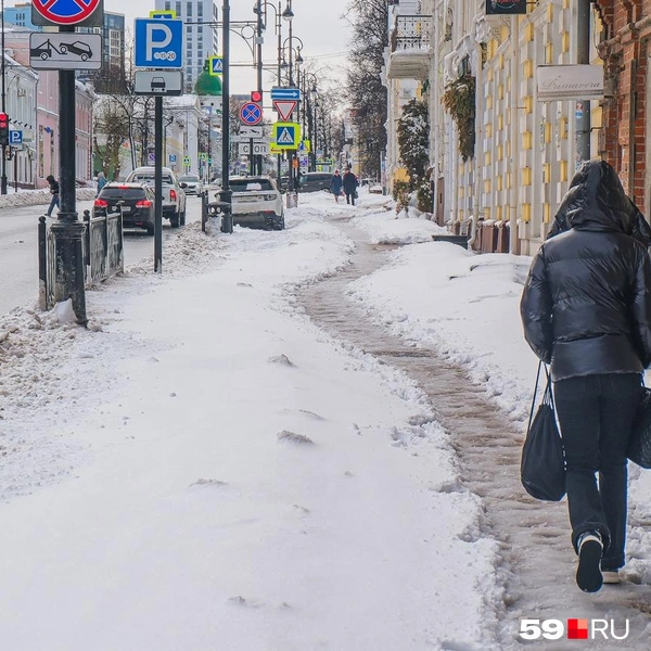 Тропинка на Сибирской | Источник: Тимофей Калмаков / 59.RU