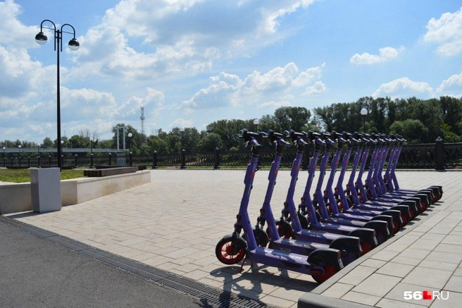 Самокаты на Набережной | Источник: Анастасия Баринова / 56.RU
