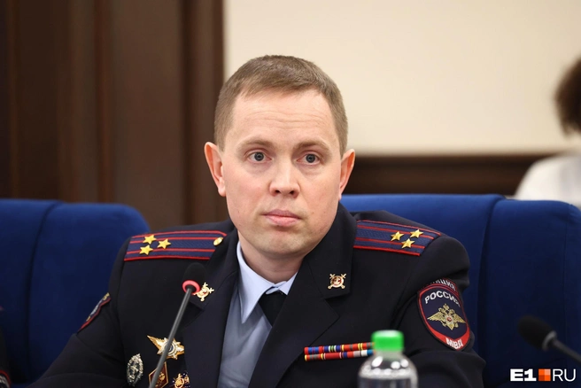 Сейчас екатеринбургской полицией руководит Виктор Позняк | Источник: Владислав Лоншаков / E1.RU