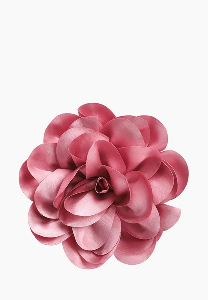 Брошь-цветок розового цвета