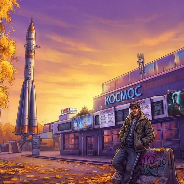 Так выглядела бы одна из локаций GTA: Omsk City | Источник: Полина Авдошина / Городские медиа