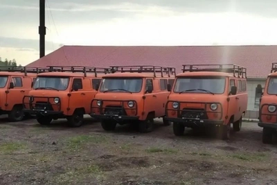 Лесопожарной службе Забайкалья передали новые УАЗы