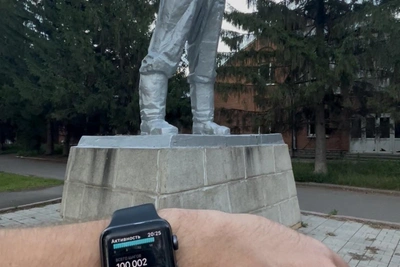 Житель Барнаула прошел 100 тысяч шагов за сутки