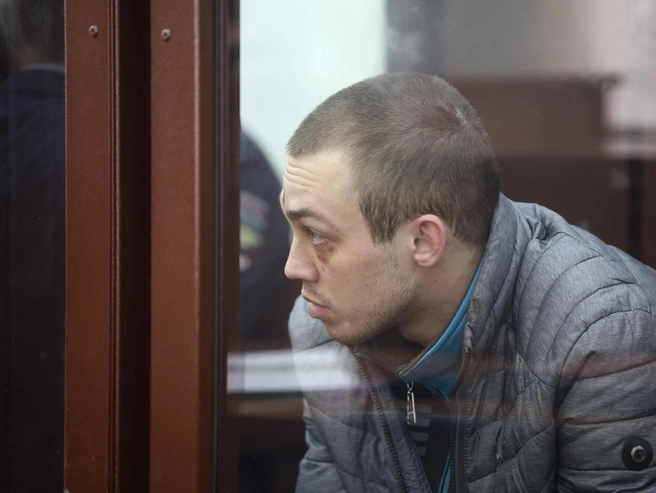 В суде Михаил принес извинения родителям Александра | Источник: Владислав Лоншаков / E1.RU