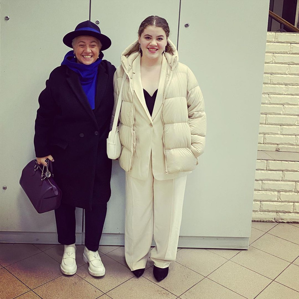 Теона Контридзе с дочкой Реди-Мариам