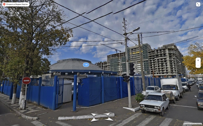 Тот же перекресток, но в 2014 году | Источник: Yandex.ru