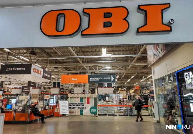 Первый строительный гипермаркет OBI открылся в «Меге», а через несколько месяцев — в «Фантастике» | Источник: Наталья Бурухина / NN.RU