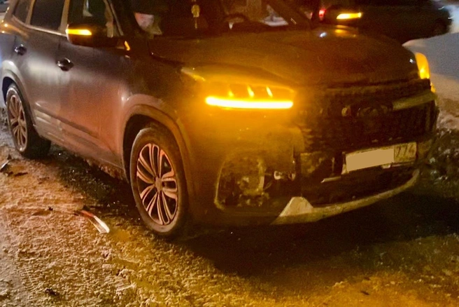 Вот так выглядел Chery Tiggo 8 после аварии. Стоят ли такие «годные остатки» 525 тысяч рублей? | Источник: из материалов дела