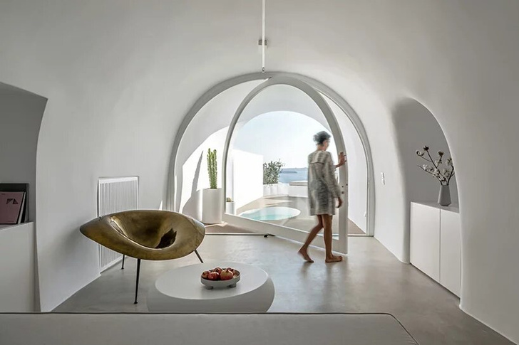 Saint Hotel на острове Санторини по проекту Kapsimalis Architects (фото 10)