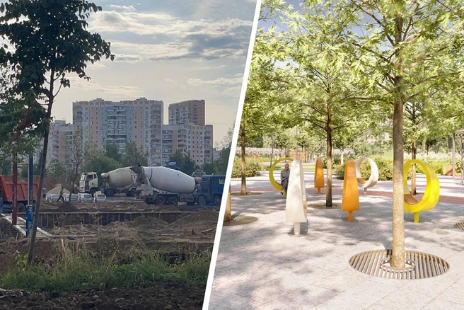 Как на юго-востоке Москвы обновят парк имени Артема Боровика | Источник: Платон Цимерман / MSK1.RU, пресс-служба комплекса городского хозяйства Москвы