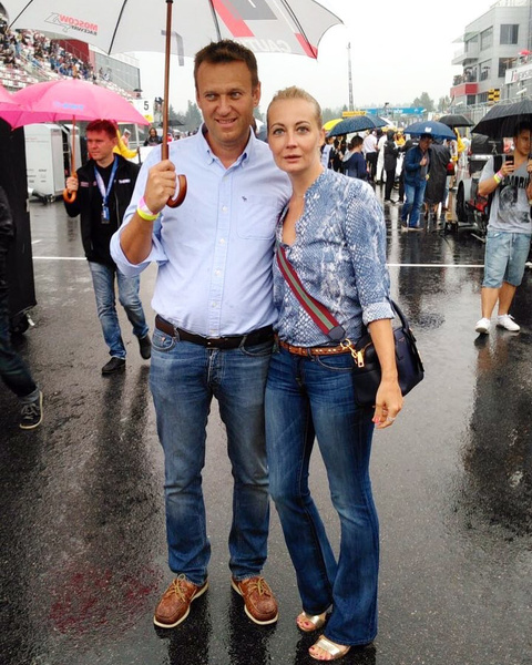 <p>Алексей и Юлия Навальные</p>