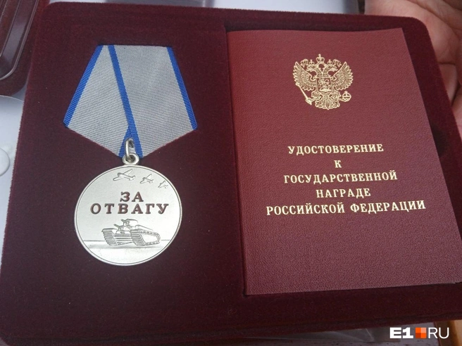 Влад был штурмовиком и получил государственную медаль | Источник: Елена Панкратьева / E1.RU