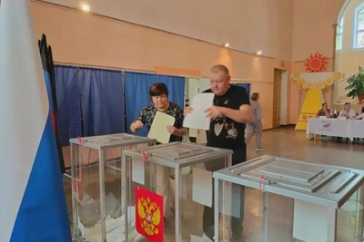 Амвросиевский округ ДНР впервые голосовал на выборах в Госдуму