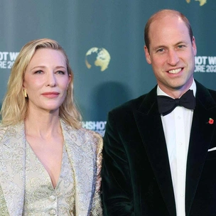Кейт Бланшетт на церемонии вручения премии Earthshot Prize с принцем Уильямом