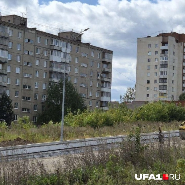 Заросли мешают увидеть новую аллею | Источник: читатель UFA1.RU