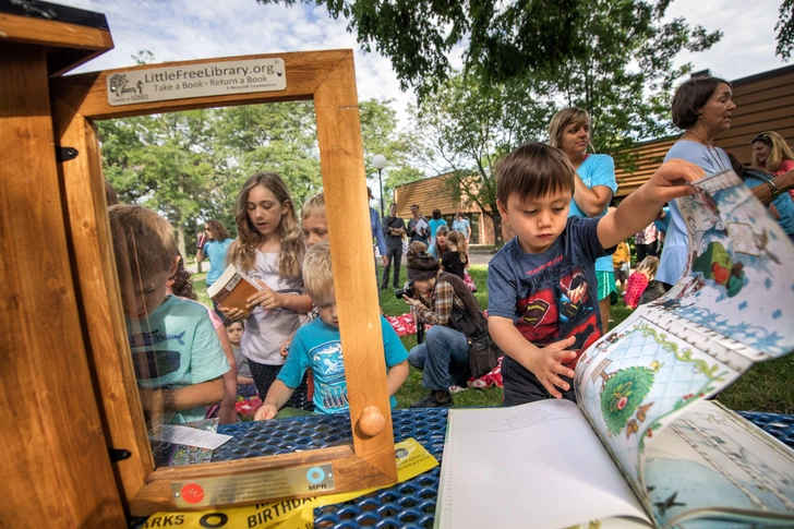 Little Free Library, Минеаполис, США | Источник: Legion Media
