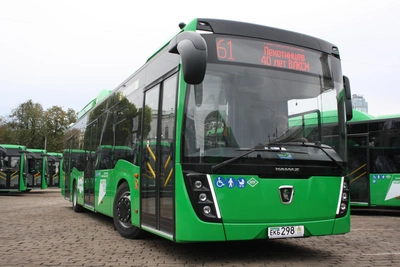 Екатеринбург получил первые 15 новых автобусов Гортранса