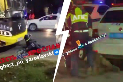 Двое инспекторов ГАИ пострадали в Ярославле