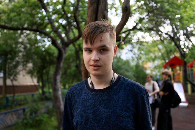 Илья, пересдающий химию с 48 баллами | Источник: Артем Устюжанин / MSK1.RU