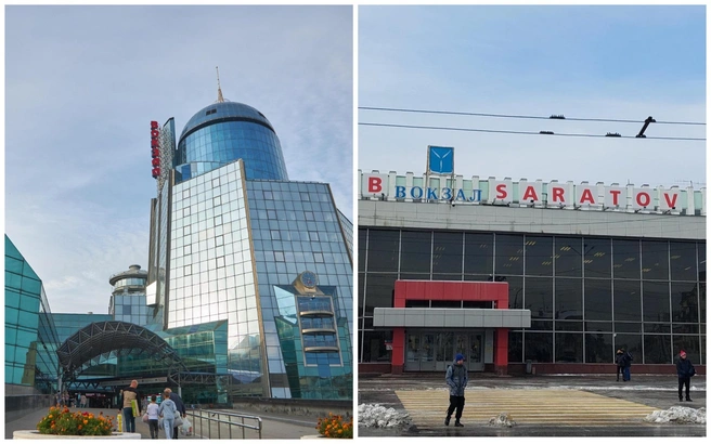 Слева — Самара, справа — Саратов, не путайте! | Источник: Роман Данилкин/Антон Васильченко