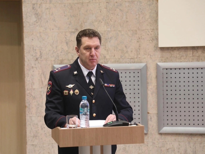 Константин Козицын руководил магнитогорской полицией с марта 2022 года до задержания зимой 2025 года. | Источник: Управление МВД России по городу Магнитогорску / Vk.com