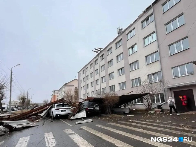 Студентов пострадавшего общежития расселят на неопределенный срок | Источник: Читатель NGS24.RU