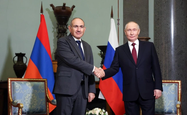 Пашинян поблагодарил Путина за поддержку | Источник: kremlin.ru