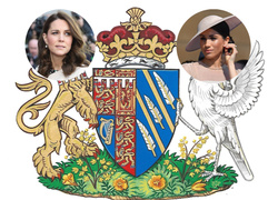Что означают лев и голубь в новом гербе герцогини Меган (и на что может обидеться Кейт Миддлтон)