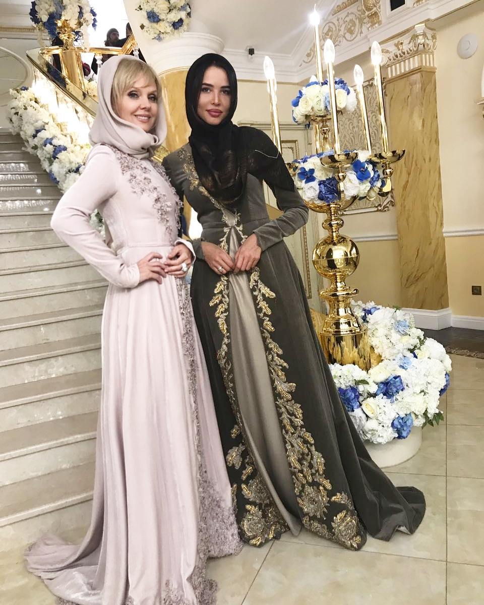Русско чеченские девушки. Тимати и Решетова в Грозном.
