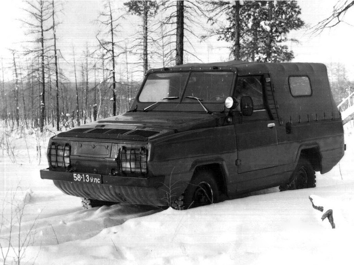 Советский супервездеход: УАЗ-3907 «Ягуар»
