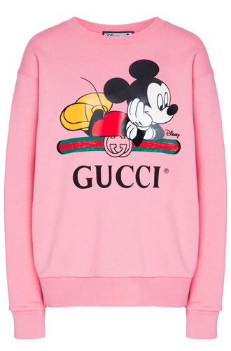 Розовый свитшот оверсайз Disney x GucciЦена: 70 500 руб.
Где купить: aizel.ru