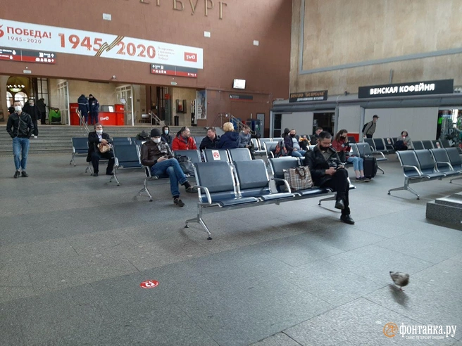 Московский вокзалавтор Ирина Корбат / «Фонтанка.ру»