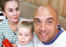 Ольга Ветер и Глеб Жемчугов крестили сына