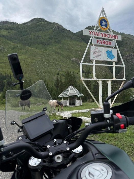 Сейчас в планах у Ксении еще одно больше путешествие на мотоцикле | Источник: Ксения Чекменёва