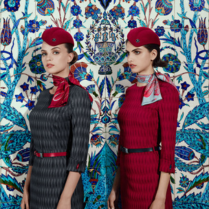 Высокая мода: стюардессы Turkish Airlines получили дизайнерскую униформу
