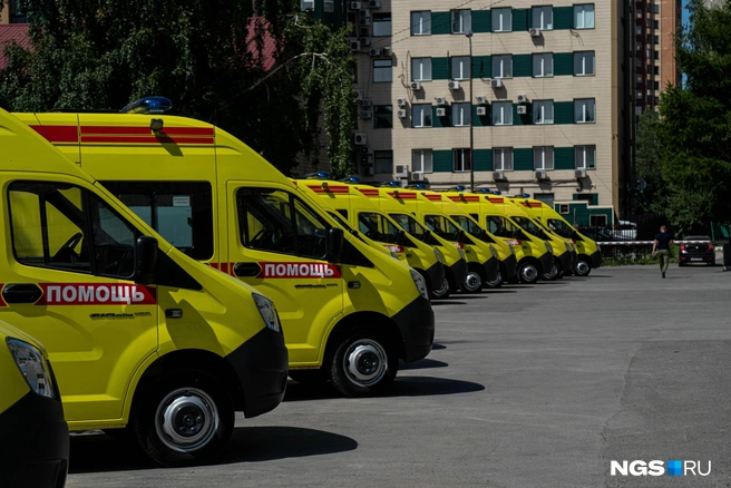 В 2025 году в Новосибирской области появится 24 новых автомобиля скорой помощи, рассказали в Минздраве | Источник: Александр Ощепков / NGS.RU