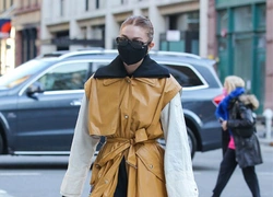 Джиджи Хадид в Нью-Йорке