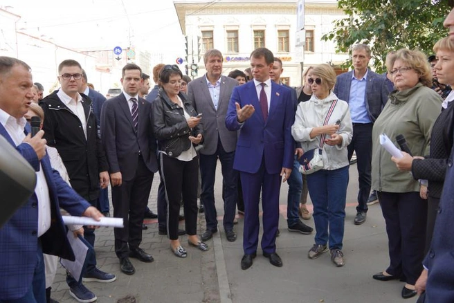 Председатель гордумы Дмитрий Малютин принял участие в выездном совещании рабочей группы | Источник: пресс-служба Пермской городской думы
